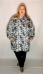 Плащ Графика штрихи Плащ Графика штрихи (Smart-Woman, Россия) — размеры 3XL, 5 XL