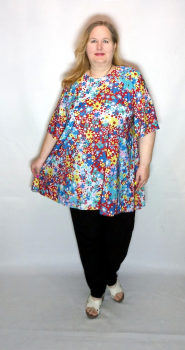 Туника "Классика лето " ( цветы)