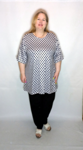 Туника "Классика лето" чешуйки розовые)