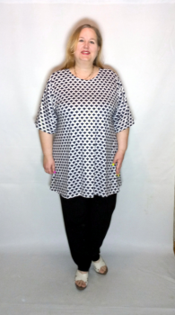 Туника "Классика лето" чешуйки розовые)